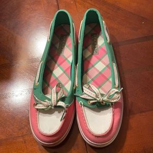 Watermelon Sperrys Size 8